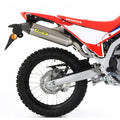 Arrow Honda CRF 250 RALLY Slip-On Exhaust 2017-2018 – Catalytic Aluminium