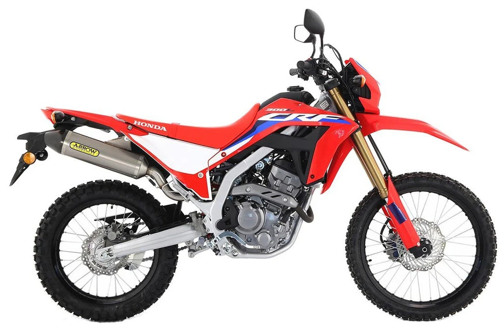 Arrow Honda CRF 300 L Slip-On Exhaust + Link Pipe 2021-2023 – Aluminium
