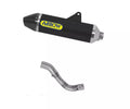 Arrow Honda CRF 300 L Slip-On Exhaust + Link Pipe 2021-2023 – Thunder Black Aluminium Carbon End Cap Catalytic