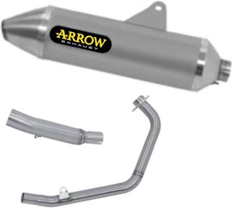 Arrow Honda CRF 250 RALLY Full System Exhaust 2017-2018 – Thunder Aluminium Catalytic