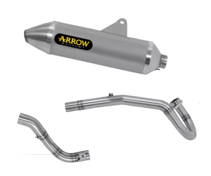 Arrow Honda CRF 300 L Full System Exhaust 2021-2023 – Thunder Aluminium Catalytic