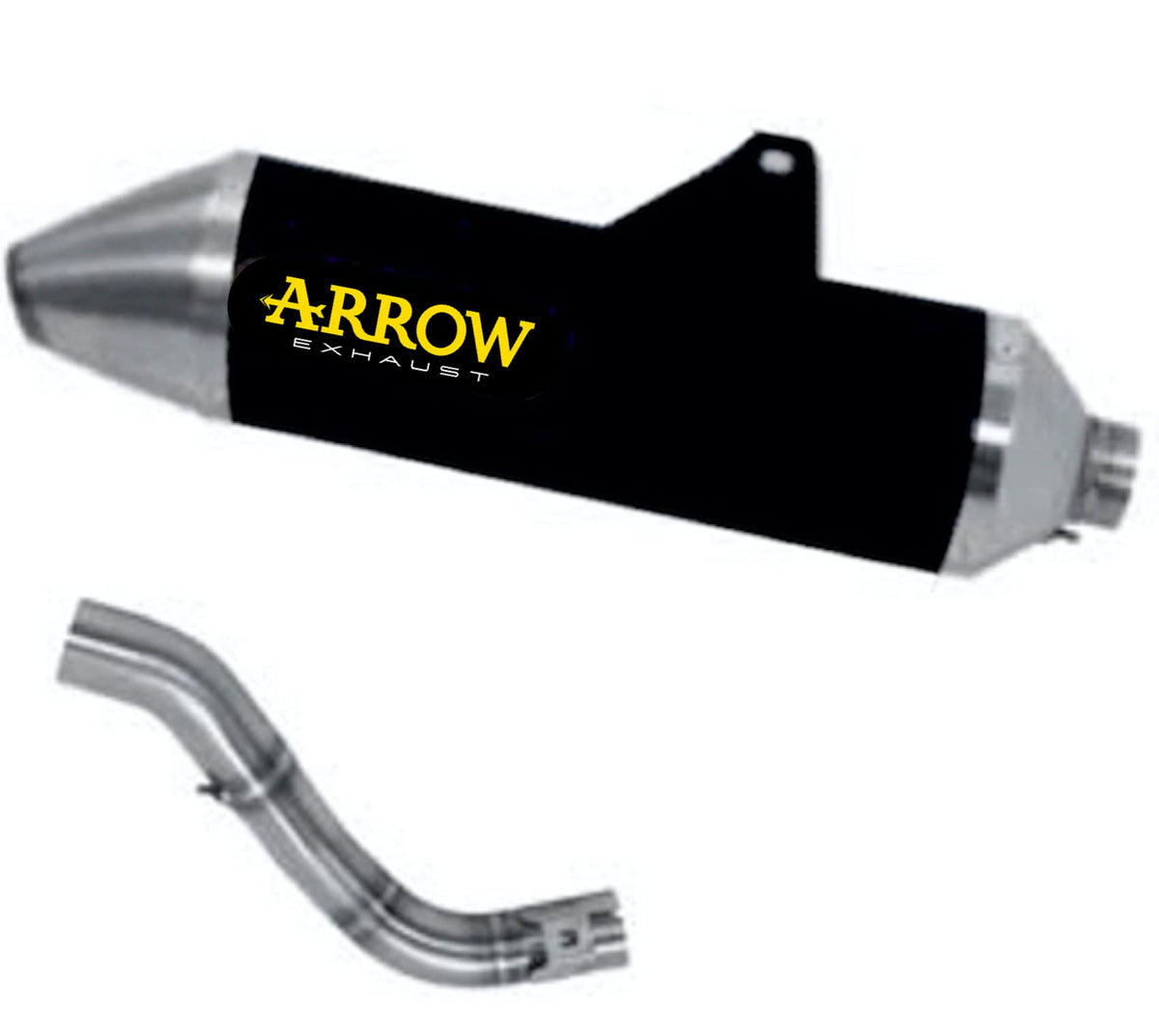 Arrow Honda CRF 250 RALLY Slip-On Exhaust 2017-2018 – Thunder Catalytic Black Aluminium