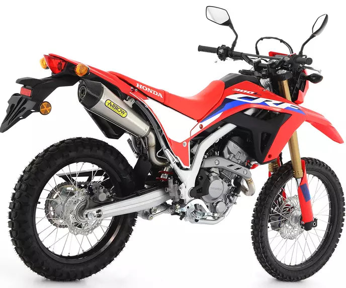 Arrow Honda CRF 300 L Slip-On Exhaust + Link Pipe 2021-2023 – X-Kone Catalytic Decat