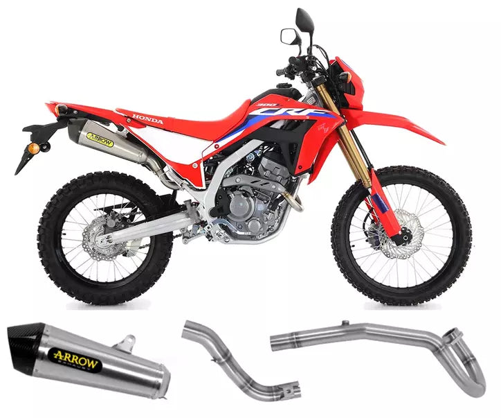Arrow Honda CRF 300 L Full System Exhaust 2021-2023 – X-Kone Catalytic