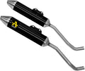 Arrow Yamaha XT 660 R X Slip-On Exhaust 2004-2016 – Thunder Black Aluminium