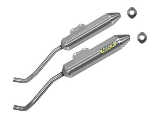 Arrow Yamaha XT 660 X Slip-On Exhaust 2004-2016 – Thunder Aluminium