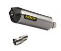 Arrow Aluminium Carby End Cap Exhaust Muffler Race-Tech + Link Pipe for KTM 690 SMC / Enduro R 2009-2016 - ARROW EXHAUSTS