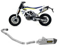 Husqvarna 701 Supermoto 2021-2024 Full Exhaust Arrow Race-tech Titanium - 72623PK72175PD72176PD - ARROW EXHAUSTS