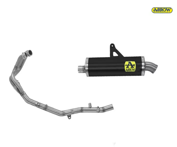Arrow HONDA CRF1100L Aluminium Black Full System Exhaust 2020-2023 – Black Aluminium