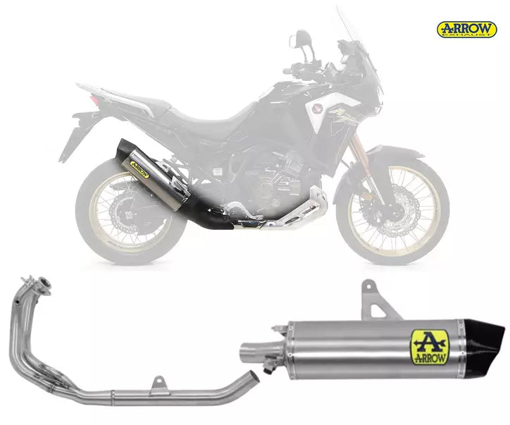 Arrow Honda CRF1100L Africa Twin TITANIUM Full System Exhaust 2020-2023 – Maxi Race-Tech