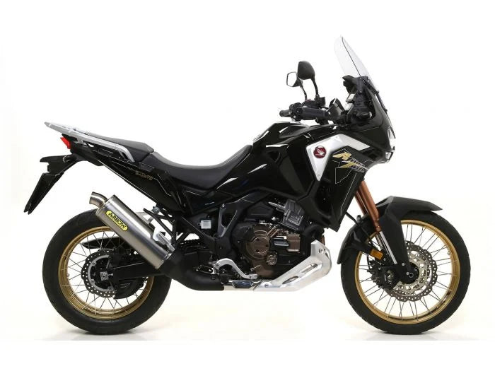 Arrow Honda CRF1100L TITANIUM Slip-On Exhaust 2020-2024 – Maxi Race-Tech Titanium