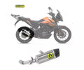 Arrow KTM 390 ADVENTURE Slip-On Exhaust 2020-2024 – Aluminium