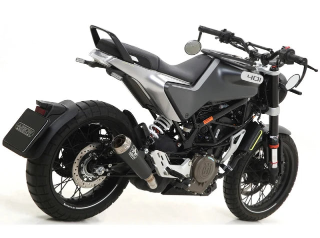 Arrow Husqvarna SVARTPILEN 401 Slip-On Exhaust 2020-2022 – Pro-Race Black