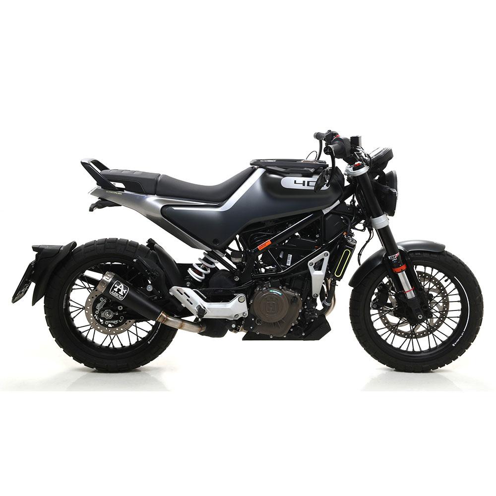 Arrow Husqvarna SVARTPILEN 401 Slip-On Exhaust 2020-2022 – Pro-Race Black