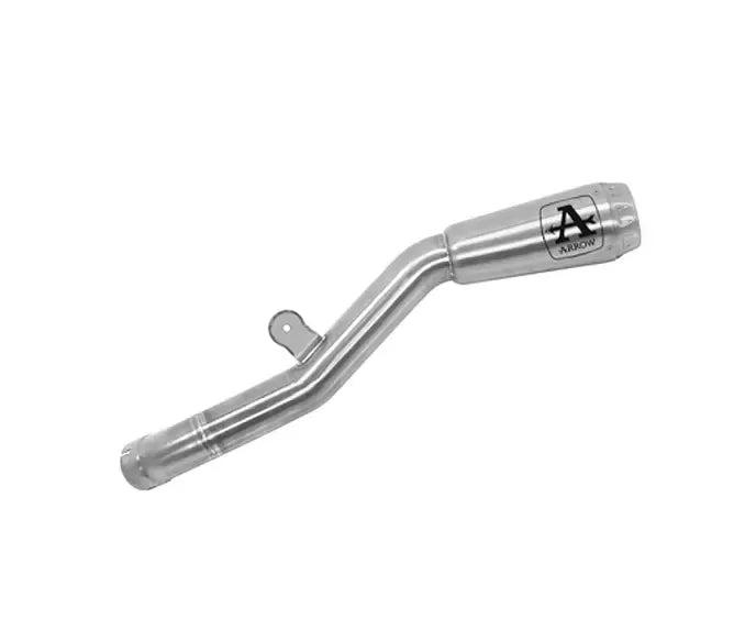 Arrow Approved Stainless Steel-Stainless Steel End Cap Exhaust Muffler Pro-Race for BMW R Nine T Urban GS 2017-2020 - ARROW EXHAUSTS