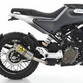 Arrow Husqvarna SVARTPILEN 125 Slip-On Exhaust 2021-2023 – GP2 Titanium