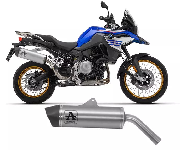 Arrow BMW F 850 GS Slip-On Exhaust 2021-2024 – Maxi Race-Tech Titanium