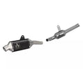 Arrow Moto Morini X CAPE 650 Slip-On Exhaust + Link Pipe 2022-2024 – Black Aluminium
