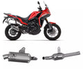 Arrow Moto Morini X CAPE 650 Slip-On Exhaust + Link Pipe 2022-2024 – Titanium