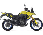 Arrow Indy Race Dark Aluminium Stainless Steel End Cap Full System Exhaust for Suzuki V-Strom 800 De / Se 2025-2026 - ARROW EXHAUSTS