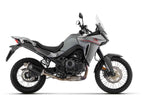 Honda XL 750 Transalp 2023-2024 Full System Exhaust Arrow IndyRace EVO All DARK End Cap carb - 72645AKN72189PD - ARROW EXHAUSTS
