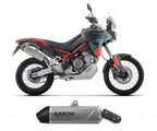 Arrow Indy Race EVO Titanium Exhaust Muffler for Aprilia Tuareg 660 2025-2026 - ARROW EXHAUSTS