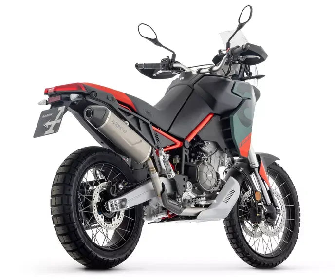 Arrow Indy Race EVO Titanium Exhaust Muffler for Aprilia Tuareg 660 2025-2026 - ARROW EXHAUSTS