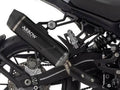 Arrow QJ Motor SRT 800 Slip-On Exhaust 2023-2024 – Indy Race EVO Black Aluminium