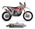 Arrow Approved Titanium Exhaust Muffler Indy Race for Kove 450 Rally - ARROW EXHAUSTS