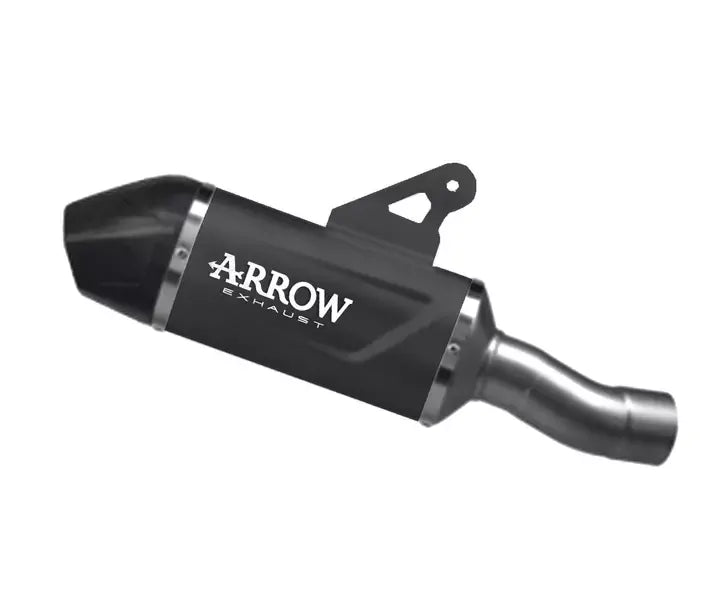 Arrow Indy Race EVO Dark Aluminium Exhaust Muffler for BMW R 1300 GS Adventure 2023-2024 - ARROW EXHAUSTS