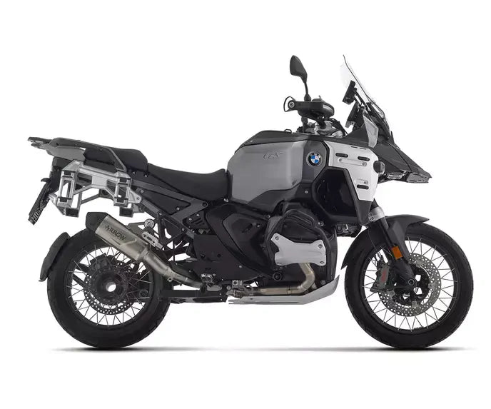 Arrow Indy Race EVO Carbon End Cap Titanium Exhaust Muffler for BMW R 1300 GS Adventure 2023-2024 - ARROW EXHAUSTS