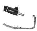 Arrow Indy Race EVO Dark Aluminium Full System Exhaust for CFMoto 450 Mt 2025-2026 - ARROW EXHAUSTS