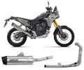 Arrow Indy-Race EVO Titanium / Stainless Steel Exhaust Headers / Carbon End Cap Full System Exhaust for Yamaha Tenere 700 2025-2026 - ARROW EXHAUSTS