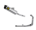 Arrow Indy-Race Aluminium / Stainless Steel Exhaust Headers / Carbon End Cap Full System Exhaust for Yamaha Tenere 700 2025-2026 - ARROW EXHAUSTS