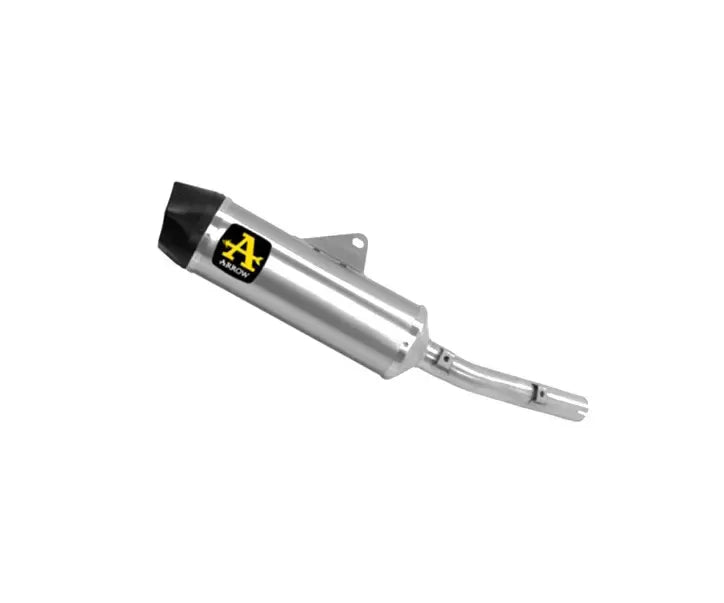 Arrow Indy-Race Titanium Carbon End Cap Exhaust Muffler for Yamaha Tenere 700 2025-2026 - ARROW EXHAUSTS