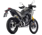 Arrow Indy-Race Dark Aluminium / Stainless Steel Exhaust Headers / Steel End Cap Full System Exhaust for Yamaha Tenere 700 2025-2026 - ARROW EXHAUSTS