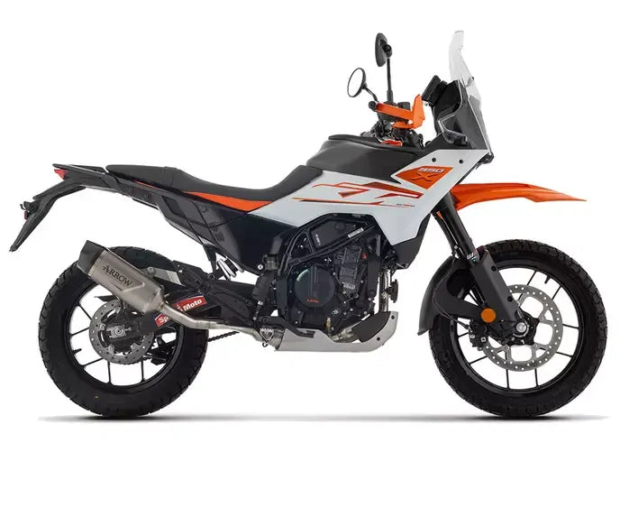 Arrow Indy Race EVO Titanium Full System Exhaust for KTM 390 Adventure R / X 2025-2026 - ARROW EXHAUSTS