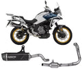 Arrow Indy Race EVO Dark Aluminium Full System Exhaust for CFMoto 700MT Adventure 2025-2026 - ARROW EXHAUSTS