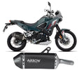 Arrow EXPLORER Dark Aluminium Exhaust Muffler for Kawasaki Kle 500 2026 - ARROW EXHAUSTS