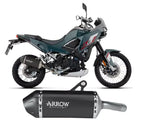 Arrow EXPLORER Dark Aluminium Exhaust Muffler for Kawasaki Kle 500 2026 - ARROW EXHAUSTS