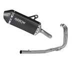 Arrow EXPLORER Dark Aluminium Full System Exhaust for Kawasaki Kle 500 2026 - ARROW EXHAUSTS
