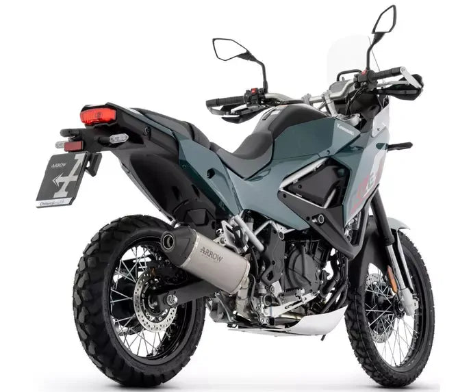 Arrow EXPLORER Titanium Full System Exhaust for Kawasaki Kle 500 2026 - ARROW EXHAUSTS