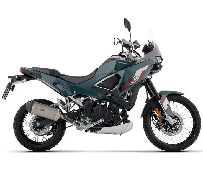 Arrow EXPLORER Titanium Full System Exhaust for Kawasaki Kle 500 2026 - ARROW EXHAUSTS