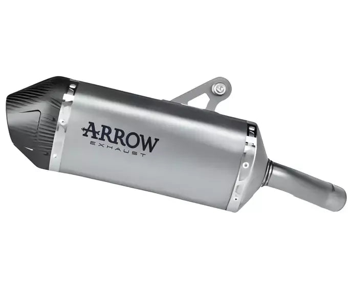 Arrow EXPLORER Titanium Exhaust Muffler for Kawasaki Kle 500 2026 - ARROW EXHAUSTS