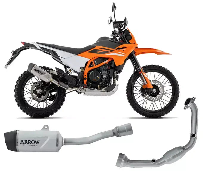 Arrow Indy Race EVO Titanium Full System Exhaust for KTM 390 Enduro R 2025-2026 - ARROW EXHAUSTS