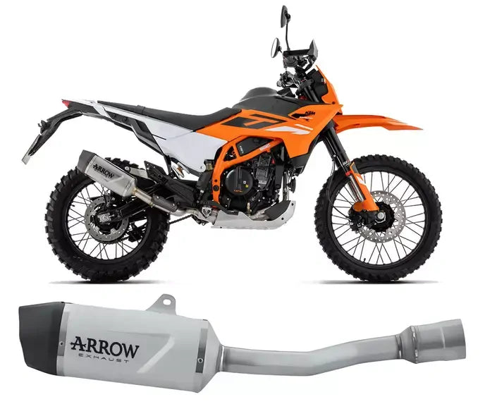 Arrow Indy Race EVO Titanium Exhaust for KTM 390 Enduro R 2025-2026 - ARROW EXHAUSTS