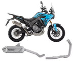 Arrow Indy Race EVO Titanium Full System Exhaust for Morbidelli T502X 2026 - ARROW EXHAUSTS