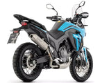 Arrow Indy Race EVO Titanium Full System Exhaust for Morbidelli T502X 2026 - ARROW EXHAUSTS