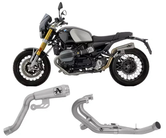 Arrow PRO-RACE Full Titanium Full System Exhaust High Version for BMW R 12 NineT 2024-2026 - ARROW EXHAUSTS