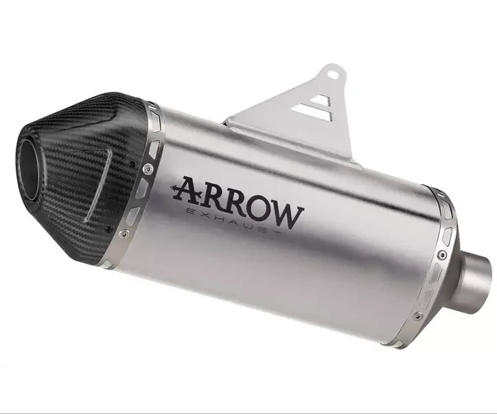 Arrow EXPLORER Titanium Carbon End Cap Exhaust Muffler for Suzuki V-Strom 800 De / Se 2023-2026 - ARROW EXHAUSTS